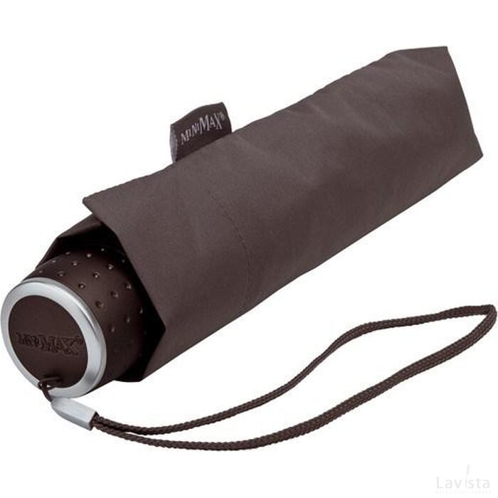 miniMAX® opvouwbare paraplu, windproof grijs