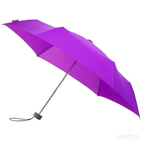 miniMAX® platte opvouwbare paraplu, windproof paars