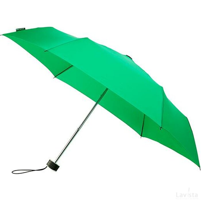 miniMAX® platte opvouwbare paraplu, windproof groen