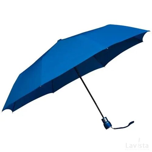 miniMAX® opvouwbare paraplu, automaat, windproof blauw