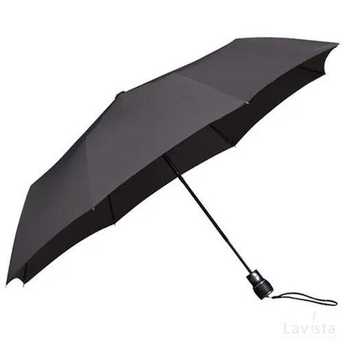 miniMAX® opvouwbare paraplu, automaat, windproof grijs