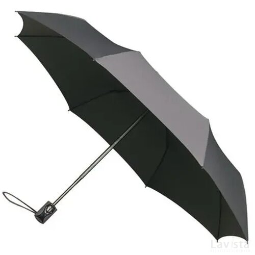 miniMAX® opvouwbare paraplu auto open + close grijs