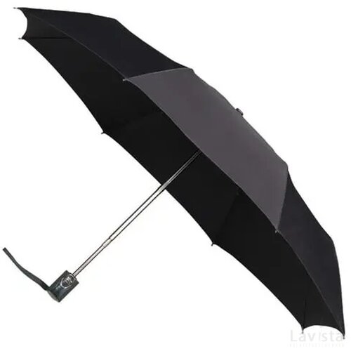 miniMAX® opvouwbare paraplu auto open + close zwart