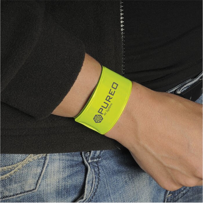 Snapwrap Fluorarmband Fluor-Geel