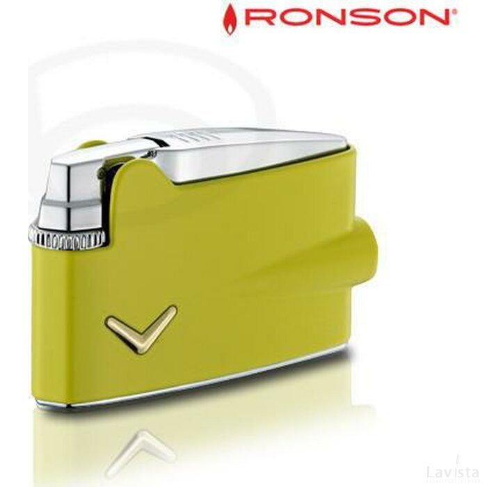 Ronson Mini Varaflame - Yellow Lacquer