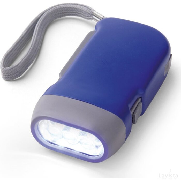 Eddie Dynamo Zaklamp Blauw