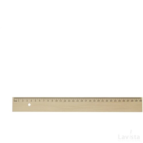 Woodruler Liniaal Hout