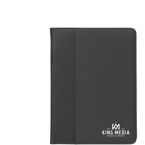Leren Schrijfmap Met Rekenmachine (A4) Zwart