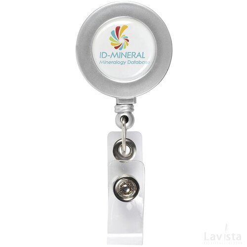 Badgeclip Badgehouder Zilver