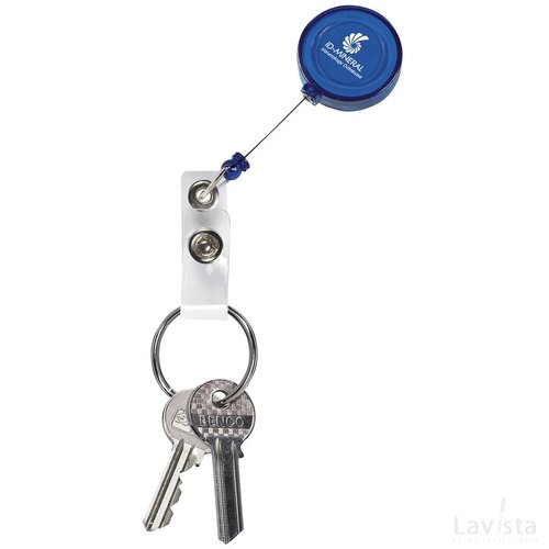 Badgeclip Badgehouder Transparant Blauw