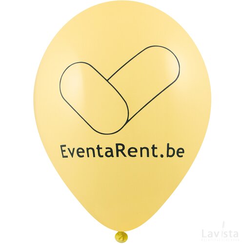 Ballon 85/95 cm lichtgeel