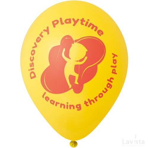Ballon 85/95 cm donkergeel