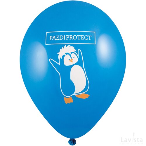 Ballon 85/95 cm middenblauw