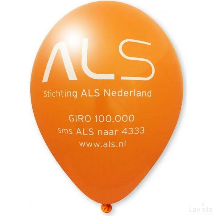 Ballon 90/100 cm oranje