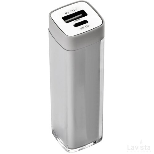 Reisset- Powerbank, stekker en USB charger Gaildorf wit