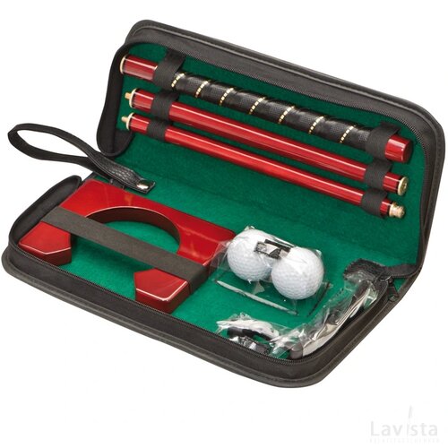Golfset voor op kantoor Herford zwart