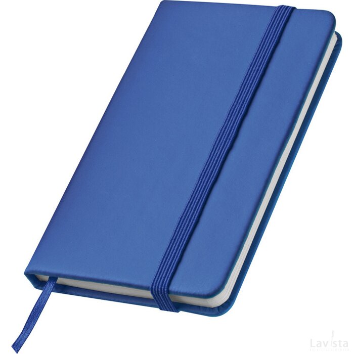 Notitieboekje met elastisch bandje Landsberg blauw