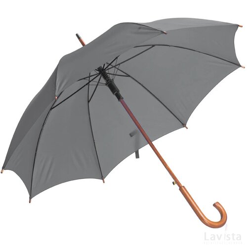 Automatische paraplu Mylau grijs silvergrey zilvergrijs