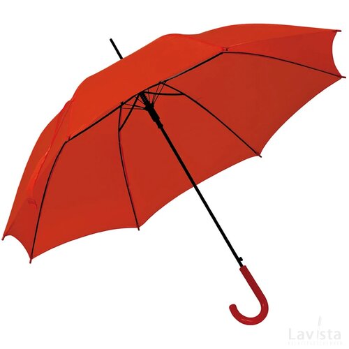 Automatische paraplu Nauen rood