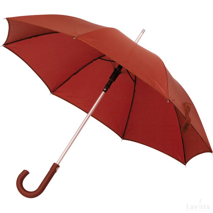 Automatische paraplu Naunhof rood