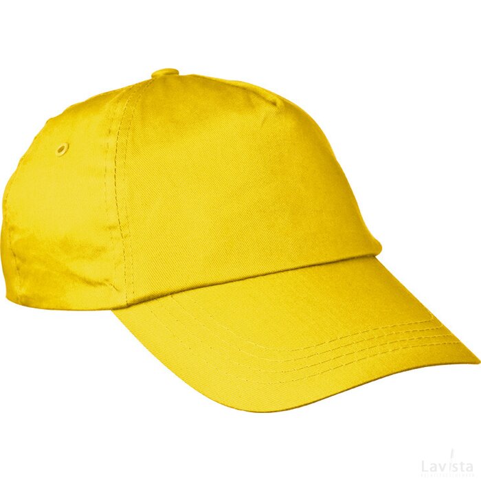Katoenen baseballcap Neunburg geel