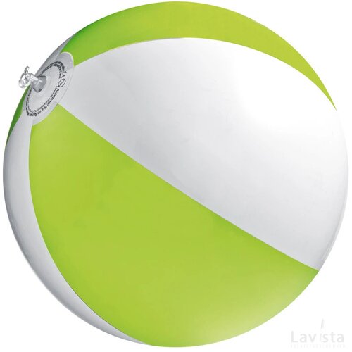 Opblaasbare strandbal Nittenau appelgroen apple green appelgroen