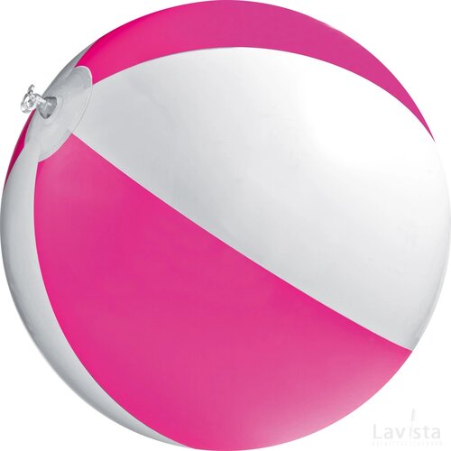 Opblaasbare strandbal Nittenau paars purple roze
