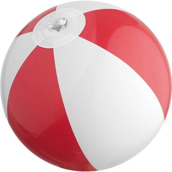 Bicolor strandbal Oldenburg rood
