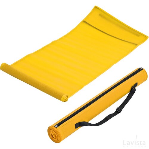 Strandmat (180x60 cm) Oppenau geel