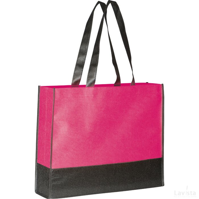 Non-woven shopping bag Penzberg roze paars