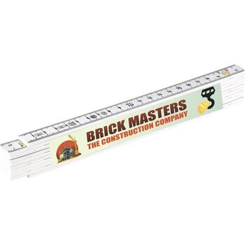 Metric Duimstok Wit
