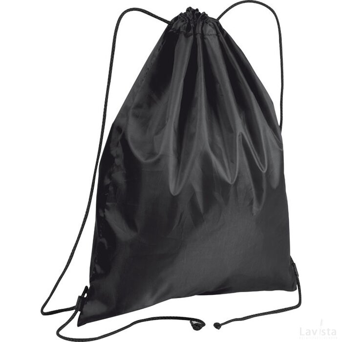 Gym bag van polyester Solingen zwart
