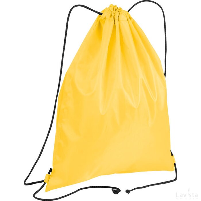 Gym bag van polyester Solingen geel
