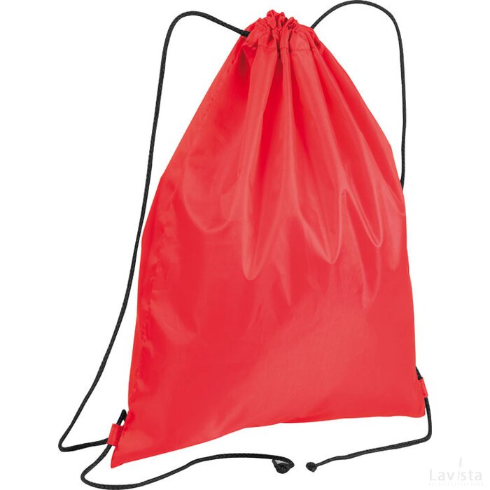 Gym bag van polyester Solingen rood