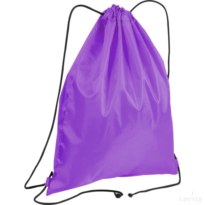 Gym bag van polyester Solingen paars purple roze