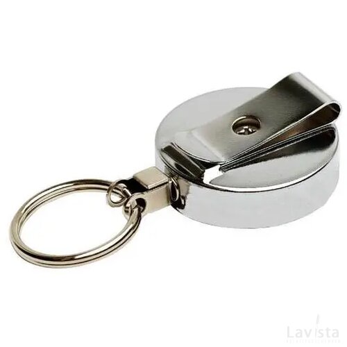 Jojo 43 met sleutelring & nylondraad zilver