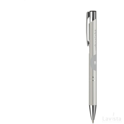 Ebony Matt Pennen Zilver