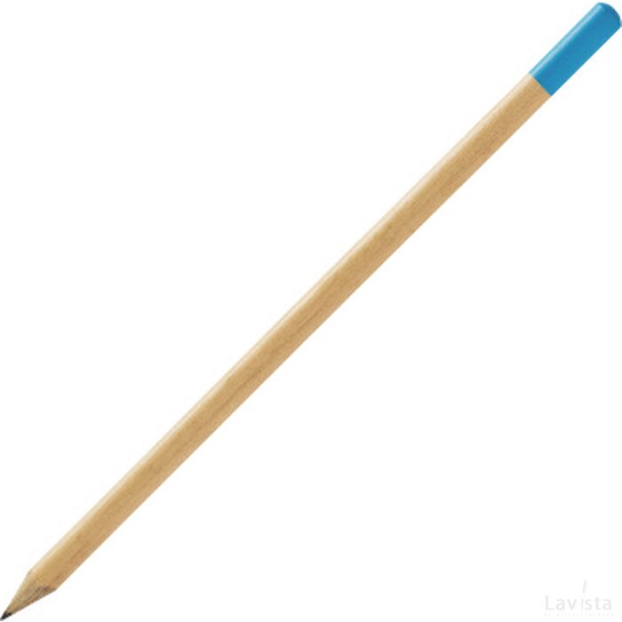 GAROS potlood met gekleurde top lichtblauw