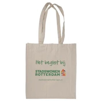 Katoenen Shopper ecru 330 gr/m2 ecru