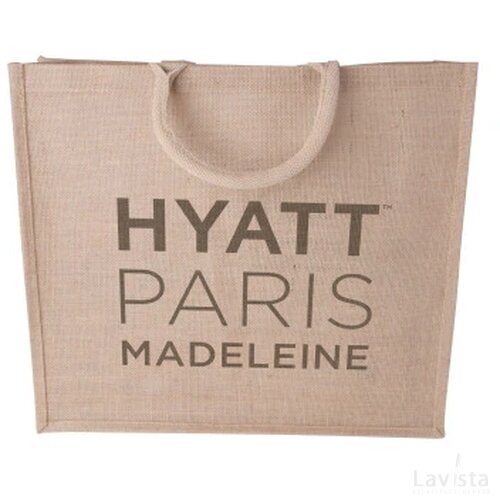 Jute big shopper 240 gr/m2 ecru