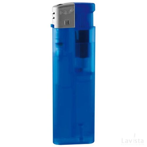 Aansteker GO Piezo blauw frosty
