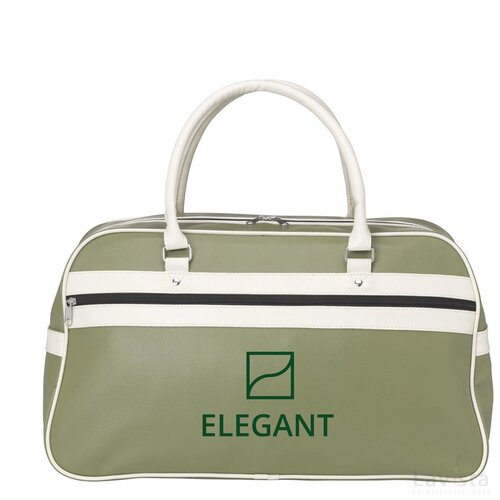 Retrosport Sporttas Groen/Beige