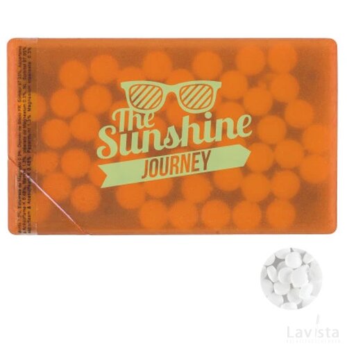 Creditcard minthouder Oranje