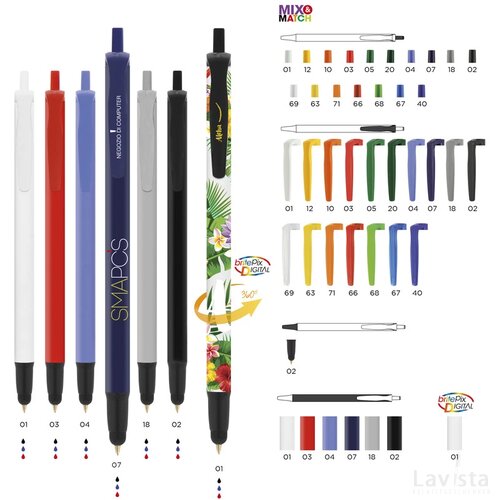 BIC® Clic Stic Stylus balpen
