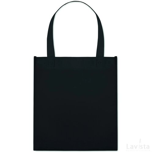 Non-woven boodschappentas Apo bag zwart