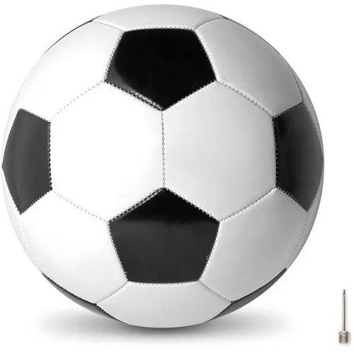Klassieke voetbal van PVC Wit/Zwart