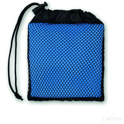 Sporthanddoekje in zakje Tuko royal blauw