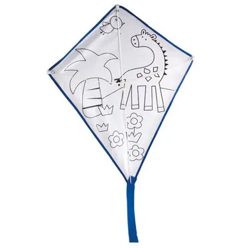 Vlieger met viltstiften Tarifa blauw