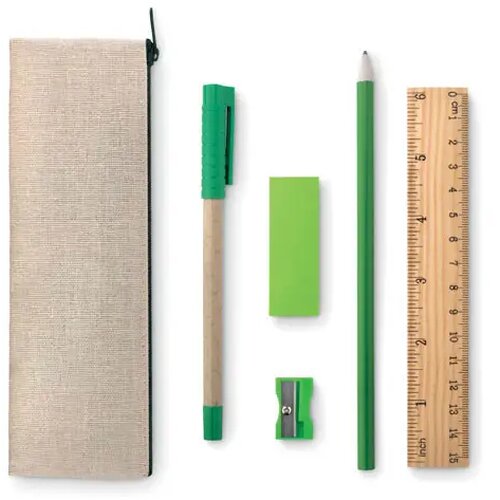 Bureauset, 6-delig Tekina beige