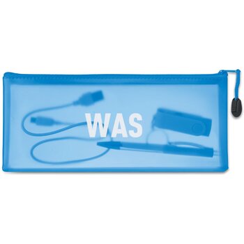 Doorzichtige etui Blauw